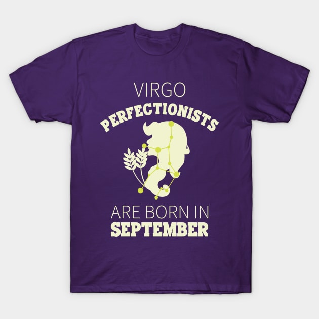 Funny Virgo Zodiac T-Shirt by ugisdesign